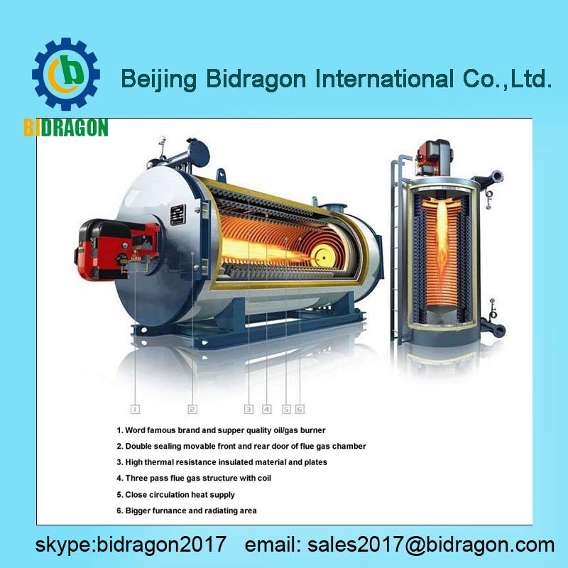 chain grate hot oil boiler