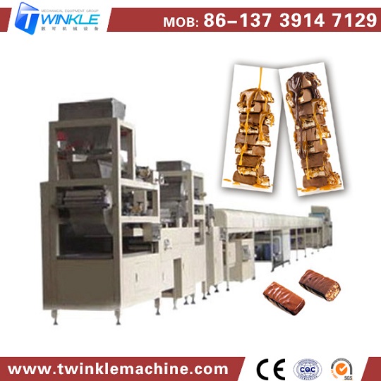 TK-BAF-300 MUSELI, CEREAL & CONFECTIONERY CHOCOLATE BARS MAKING MACHINE