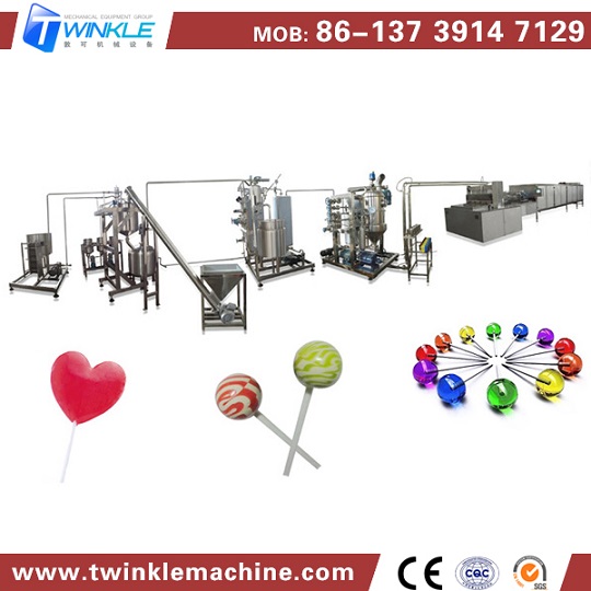 TK-528 LOLLIPOP DEPOSITING MAKING MACHINE
