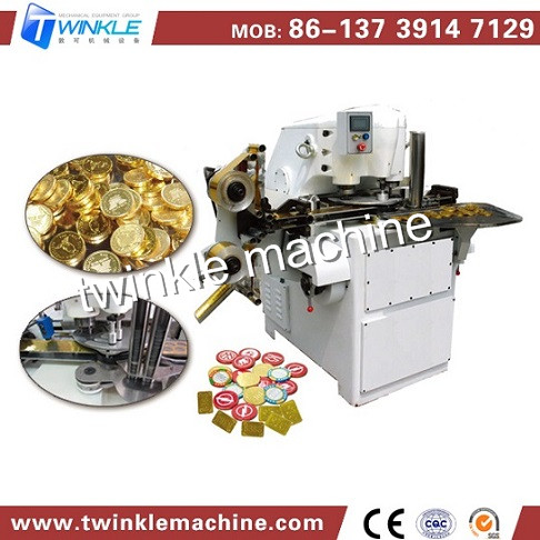 YB-900 COIN CHOCOLATE PACKING MACHINE