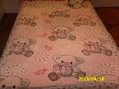 100% Polyester Polyester Baby Blanket 100X140CM For Airplane / Hotel