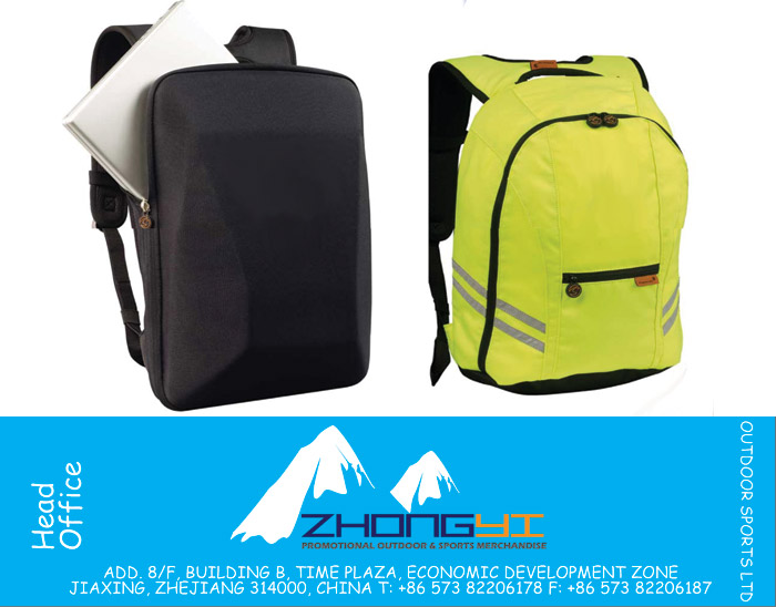 Semi-rigid 17 Inch laptop rucksack