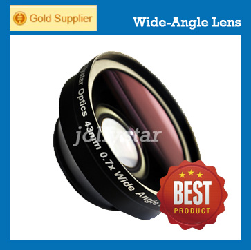 43mm 0.7x wide angle lens for camcorder 