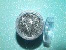 Tinsel Silver Color Glitter Powder For Gift Decoration , Non Toxic