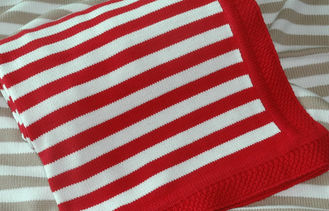 Soft Sweater Knitted Cotton Baby Blanket Cot ， Pure Cotton Blanket