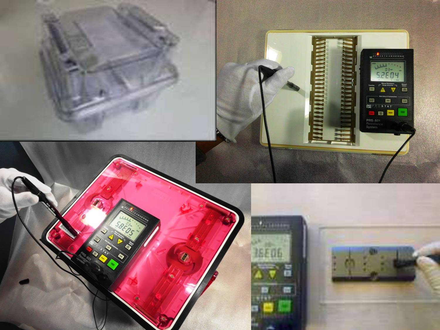 ESD Safe Wafer FOUP, FOSB and Tools