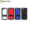 Front And Back Iphone 5 Protective Cases Shatterproof Blue Color