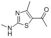 1-(4-METHYL-2-(METHYLAMINO)THIAZOL-5-YL)ETHANONE CAS No:94284-66-9