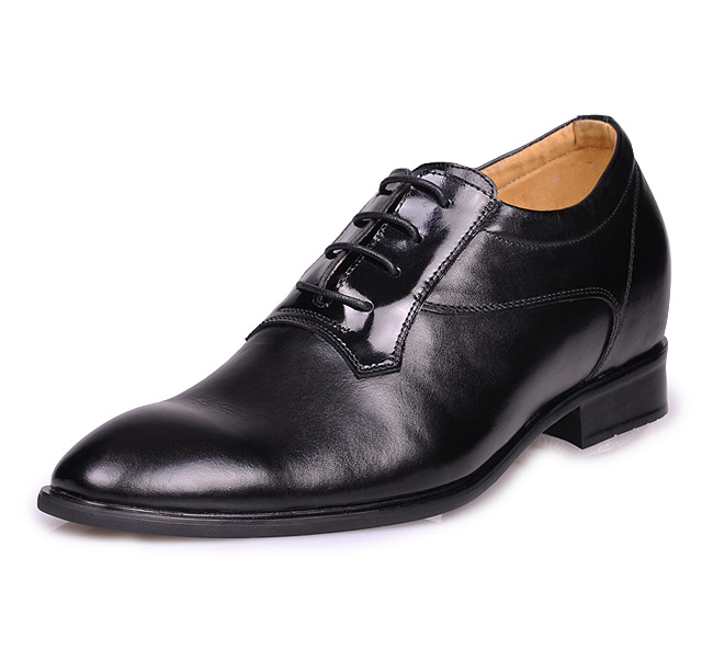 Business height increasing elevator shoes for men grow taller 7CM
