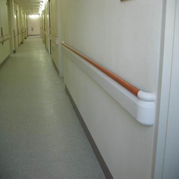 Modern Decoration PVC Anti-collision Anti-bacterial Handrail for hospital and hotel