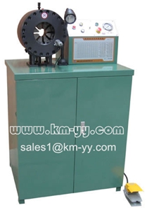 Factory!!! Sold well in China Market! Durable! KM-91C Hydraulic Hose Crimping Machine 2 inch hose swager