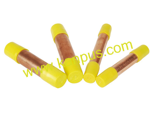 Capped cpper filter drier for refrigerator and freezer