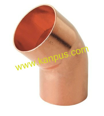 45°Copper Fitting Elbow Ftg x C (copper elbow, copper pipe fitting)