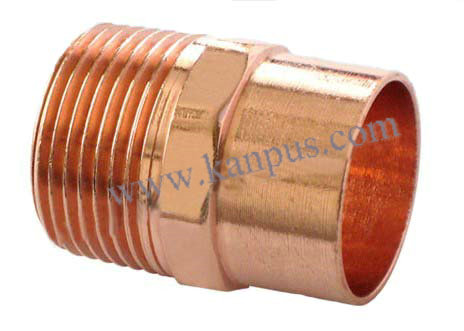 Copper Adapter C x M (copper fitting, HVAC/R fitting)