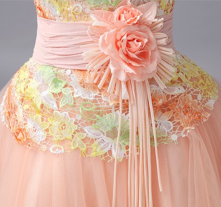 	  Sweet Evening Dress, Bridesmaid Dress, Formal Dress, Wedding Gown