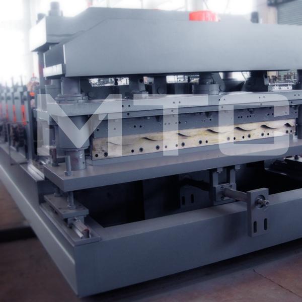 Russian Type Step Glazed Tile Roll Forming Machine