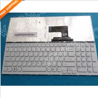 Russian keyboard for sony VPC-EH VPCEH White frame 148971361 AEHK1700020 V116646FS1 RU new