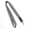 Black ID Badge Neck Lanyard , Card Holder Nylon Neck Strap