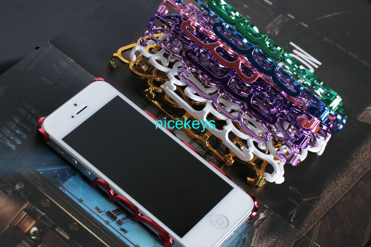 Plating Artistic Palace Flower Case Cover for IPHONE5 5s 