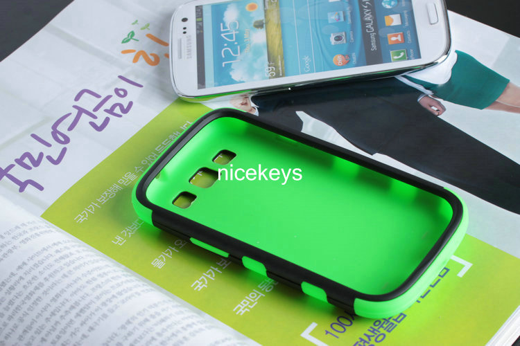 Color TPU Soft Silicone Case Cover for SAMSUNGS3 