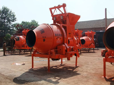 Self-reverse Drum Concrete Mixer