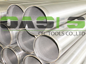10inch wedge wire water well screen pipes with welded ring
