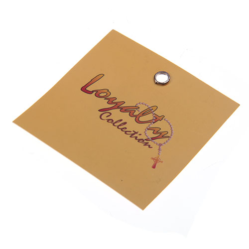 offset printing hang tags for apparel