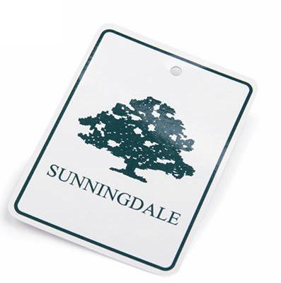 wholesale offset printing hangtag for garment