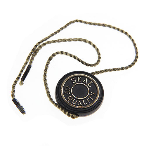 round seal tags for garment