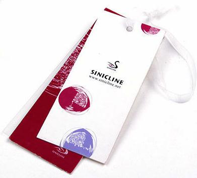 high quality matte pp lamination hang tag