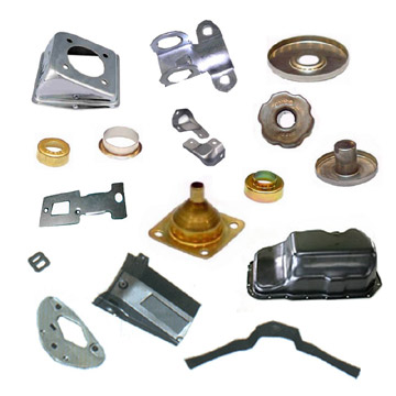 custom metal stamping parts, metal parts, stampings components