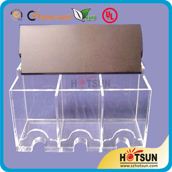 customized high clear storage box
