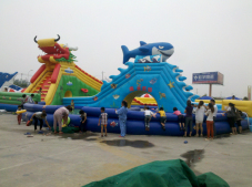 2013 Giant outdoor inflatable water park equipment					 