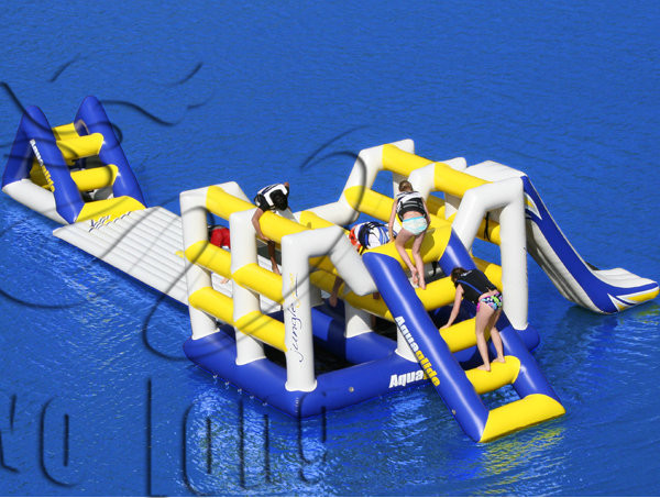 Giant aqua park inflatable water park games for sale					