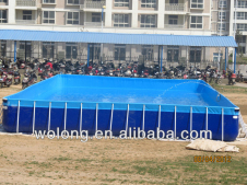 2013 hot sale swimming pool inflatable pool				 	 