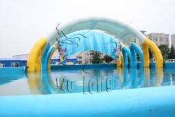 2013 hot selling high quality inflatable swimming pool					 