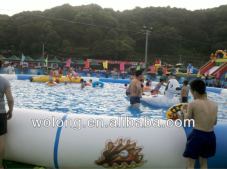 hot selling kids inflatable swimming pool				 