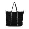 Black Large Pu Leather Handbag For Office , Ladies Shoulder Bags