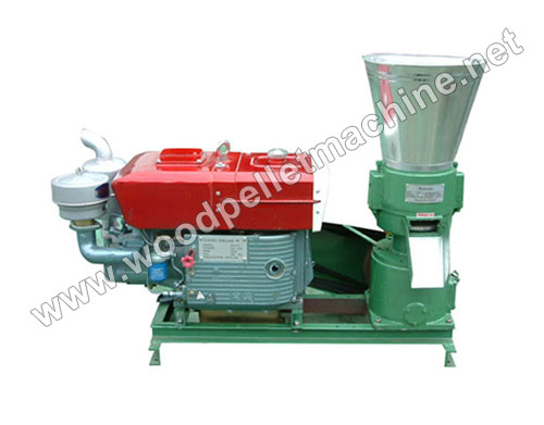 Diesel Wood Pellet Mill