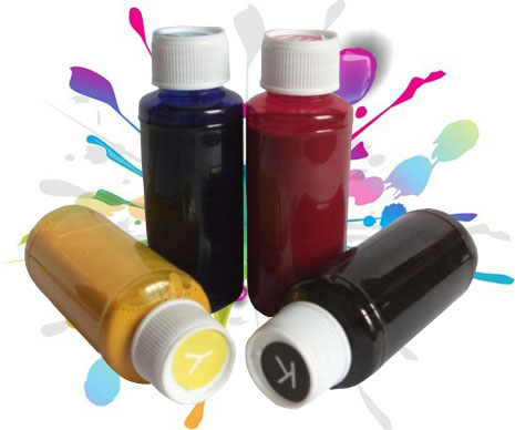 Sublimation solvent based inkjet printer ink