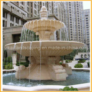 Stone Fountain Carved Marble Water Fountain for Garden Outdoor