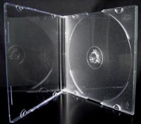 Machine Packing 5.2mm CD Case Single Clear