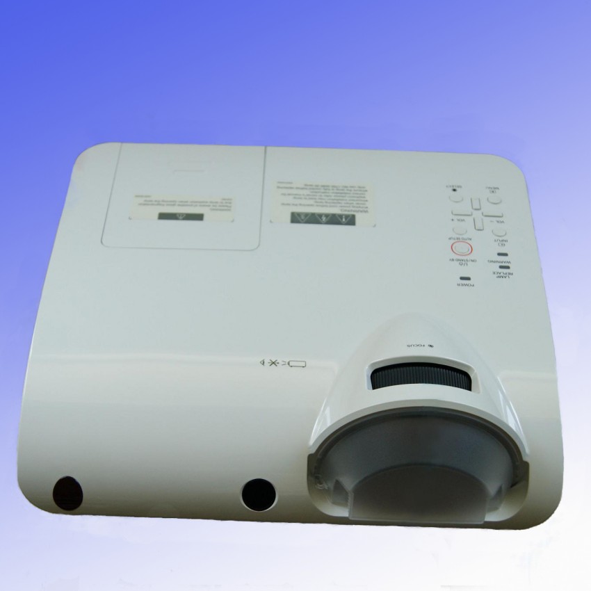 short throw projector with real film 