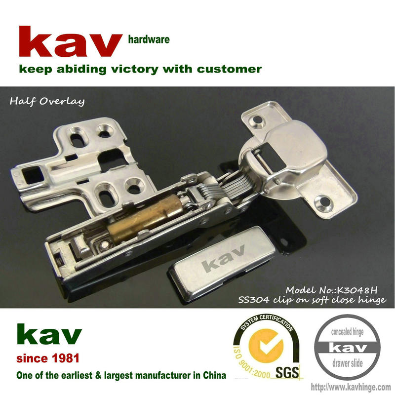 easy fix stainless steel damper wooden door hinge