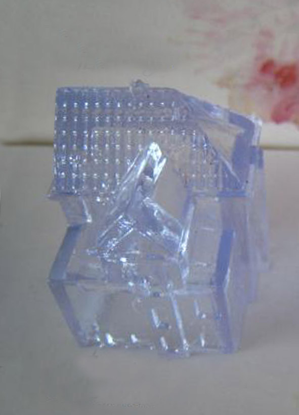 model building , plexiglass building mode in scale
