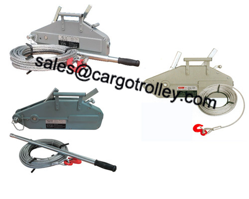 wire rope pulling hoist instruction and price