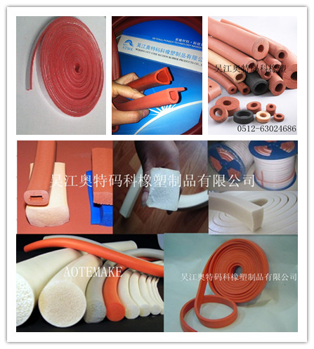 Extrued Silicone Sponge strip