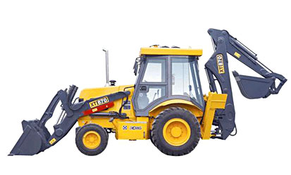 XT870 backhoe loader