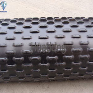 Black paint bridge slot screen pipes