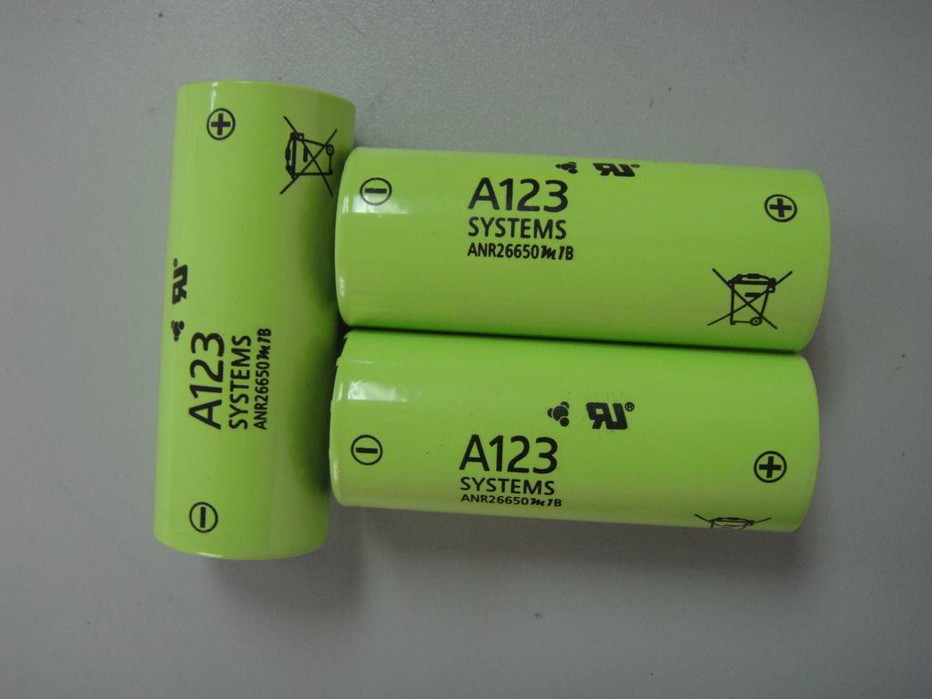 A123 3.3V 2500mAh high power battery cell